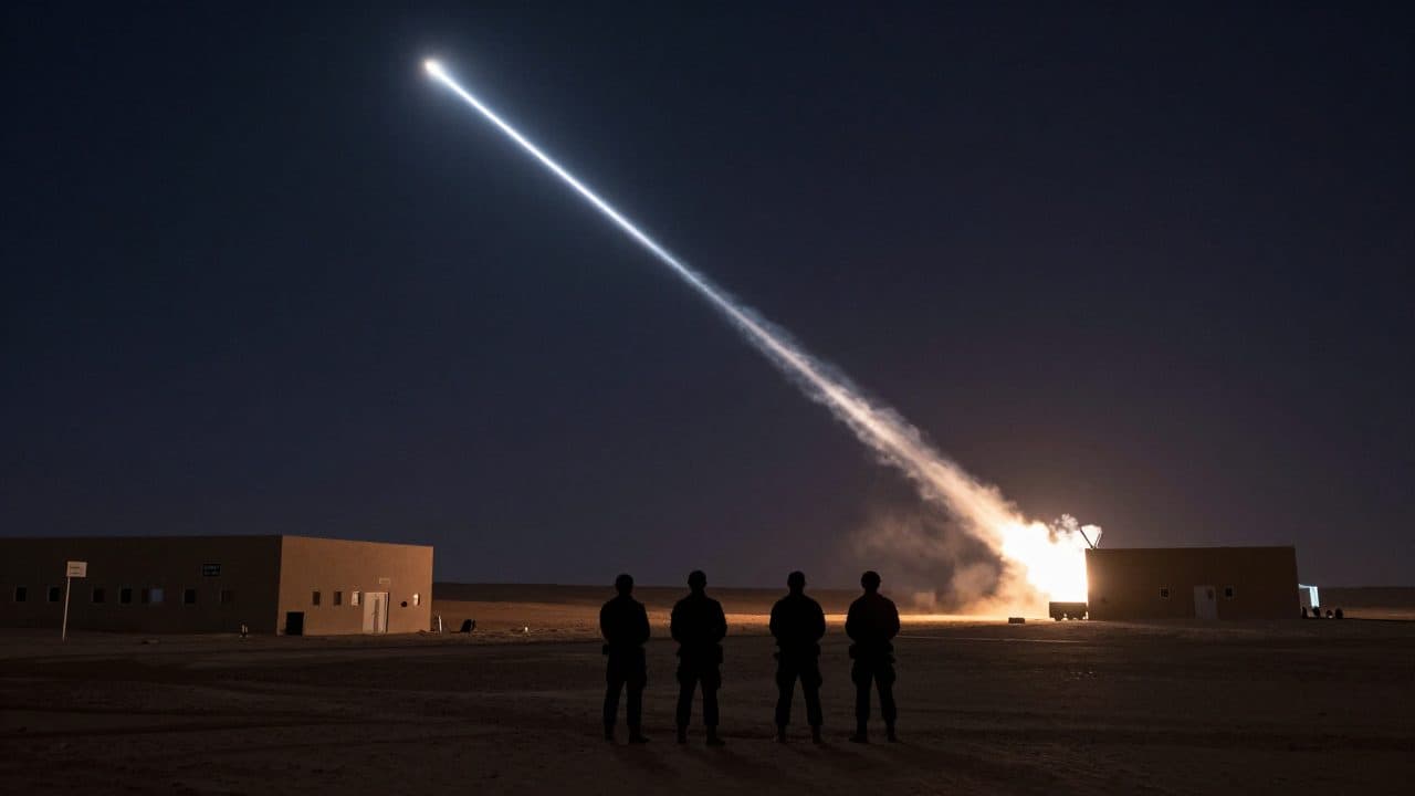 Saudi Arabia says it intercepted a ballistic missile from Yemen