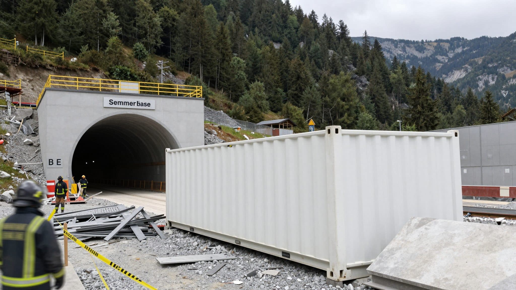 Fatal workplace accident at Semmering Base Tunnel construction site in Schottwien