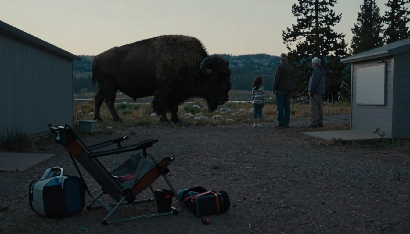 Bison attacks retiree in Yellowstone: Man seriously injured in campsite assault