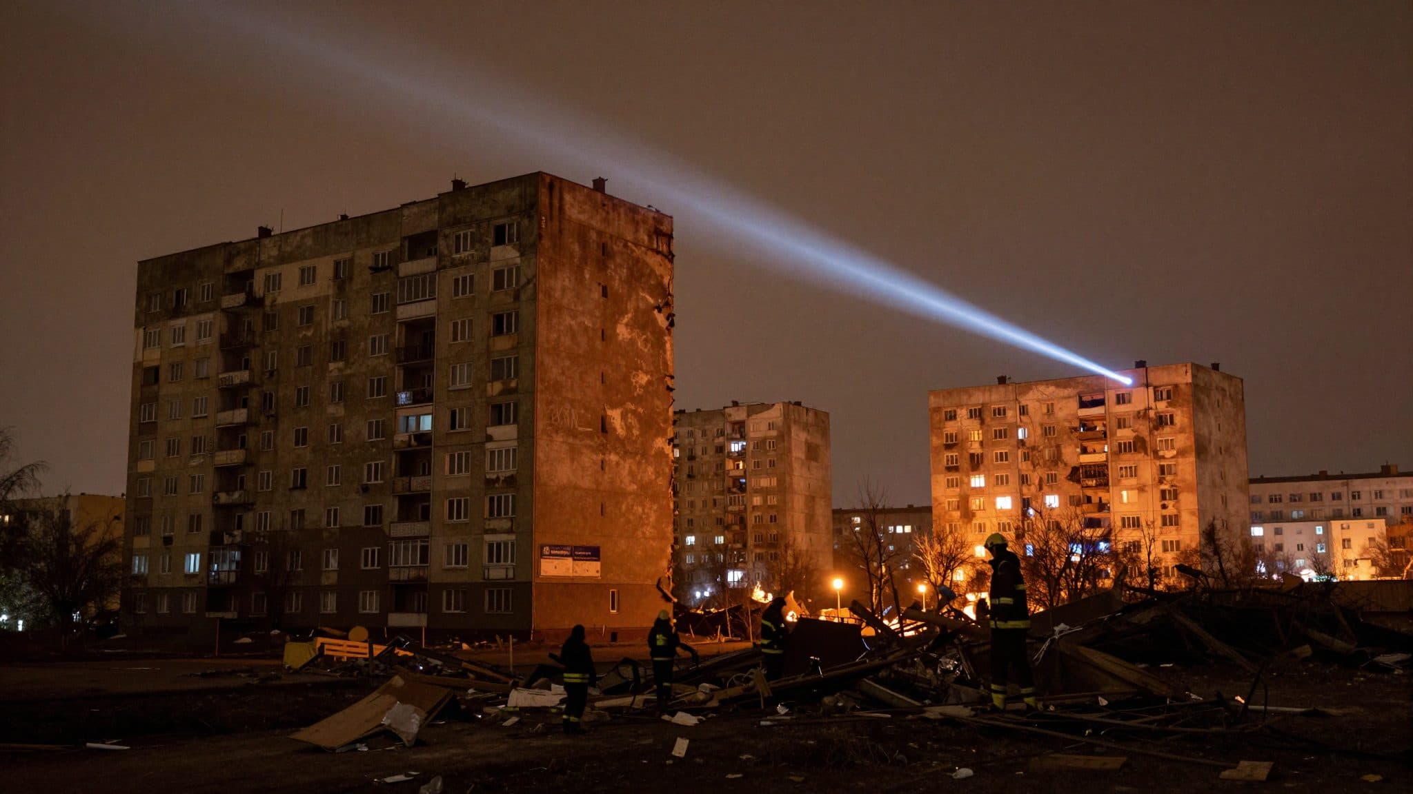 Russian Missile Attack on Kyiv Claims at Least One Life