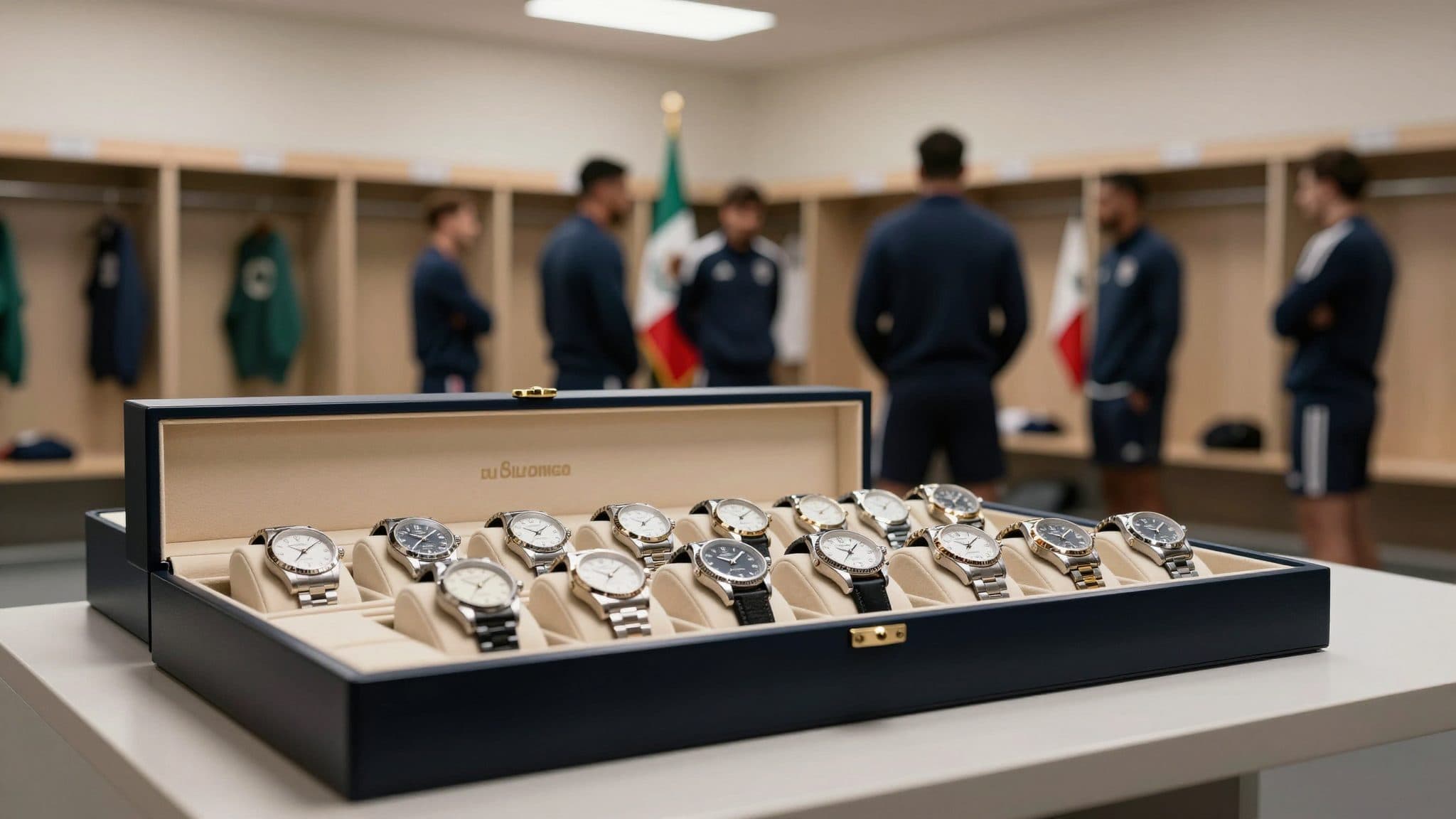 US Influencer Gifts Mexican Football Team Luxury Watches
