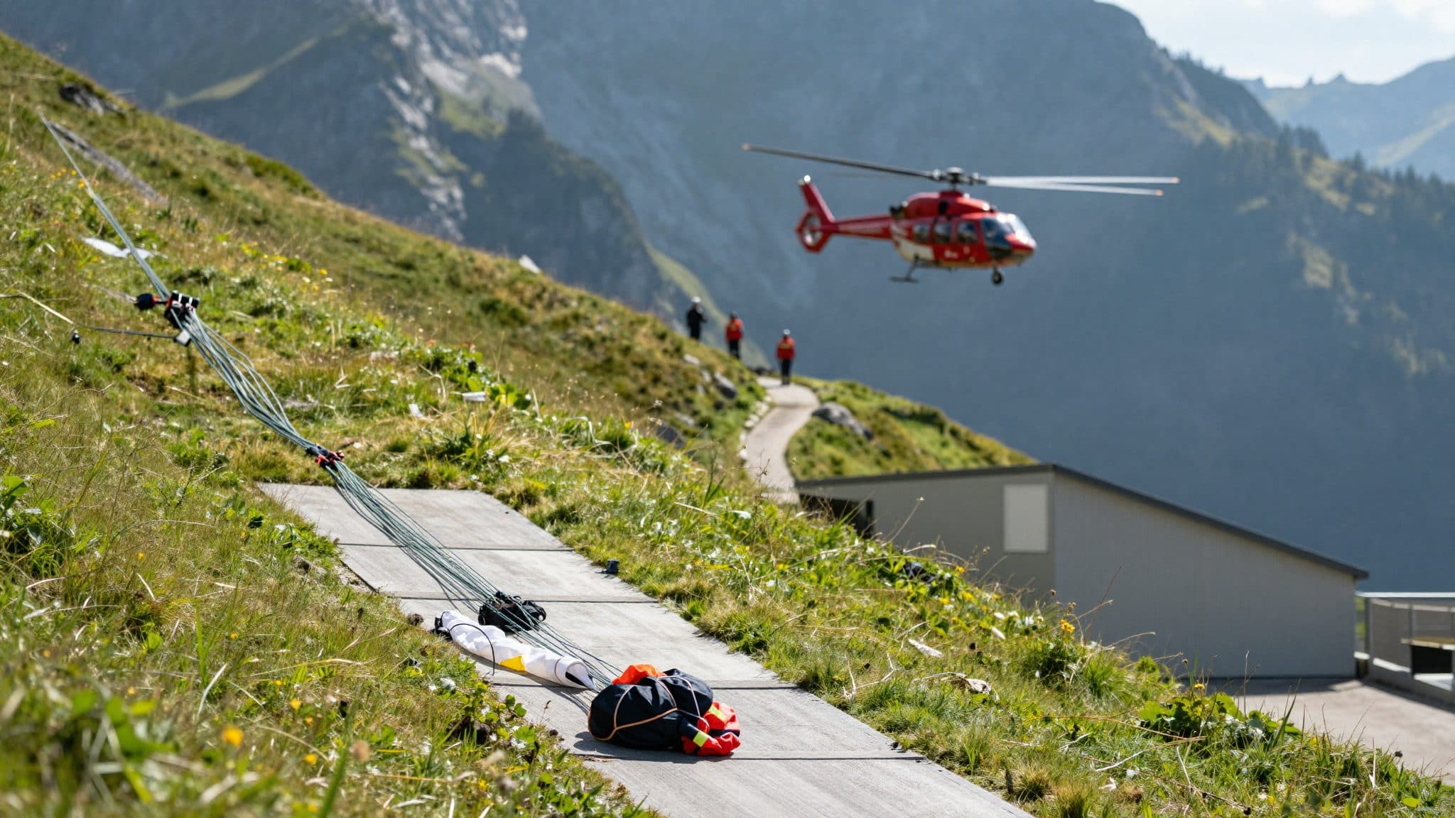Fatal paragliding accident on the Planai: 38-year-old German woman crashes in Schladming