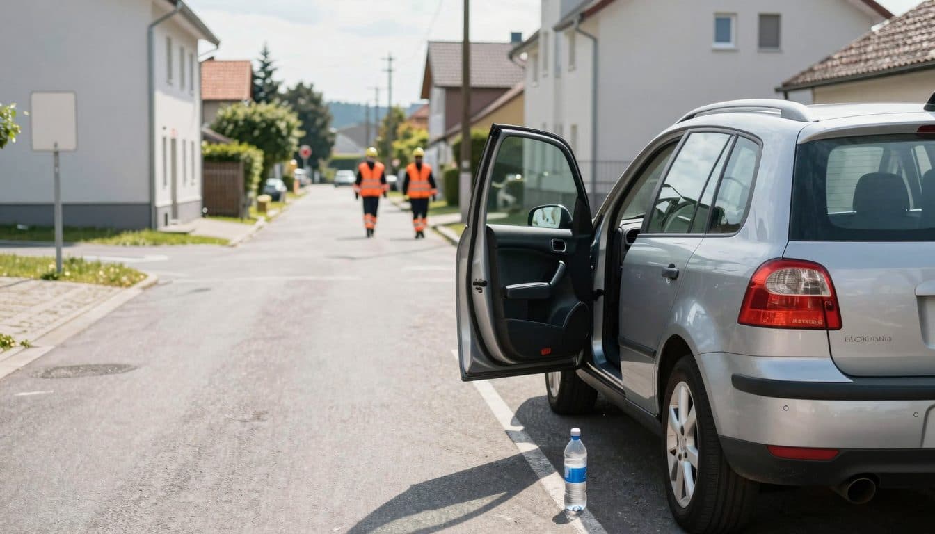 Four-year-old freed from overheated car in Aspach – mother reported