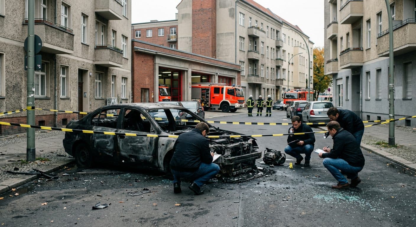 Costs as Possible Motive: Charges Filed After Alleged Arson and Car Explosion in Berlin