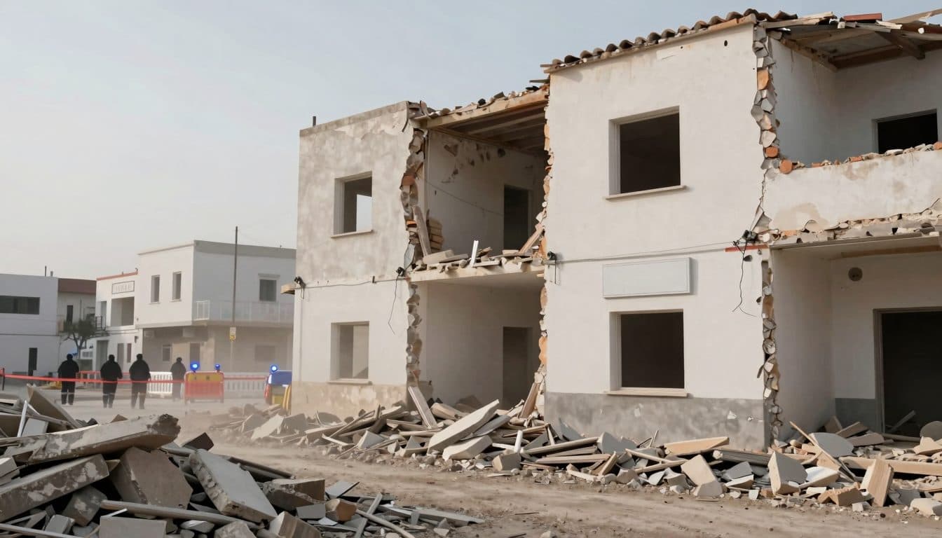 Building collapses in Sicily: several injured in Messina