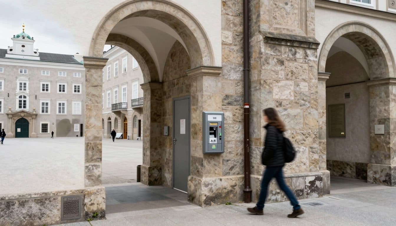 Salzburg abolishes free urinals and raises toilet fees in the old town to one euro