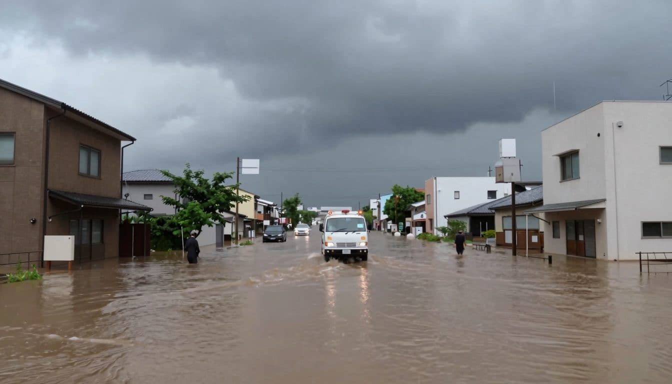 Multiple Deaths After Heavy Rainfall in the Tokyo Region