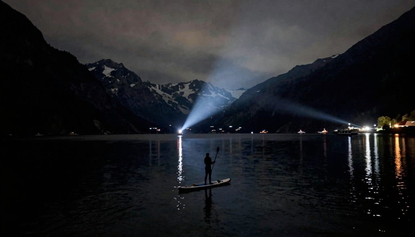 Ownerless SUP triggers large-scale nighttime search at Fuschlsee