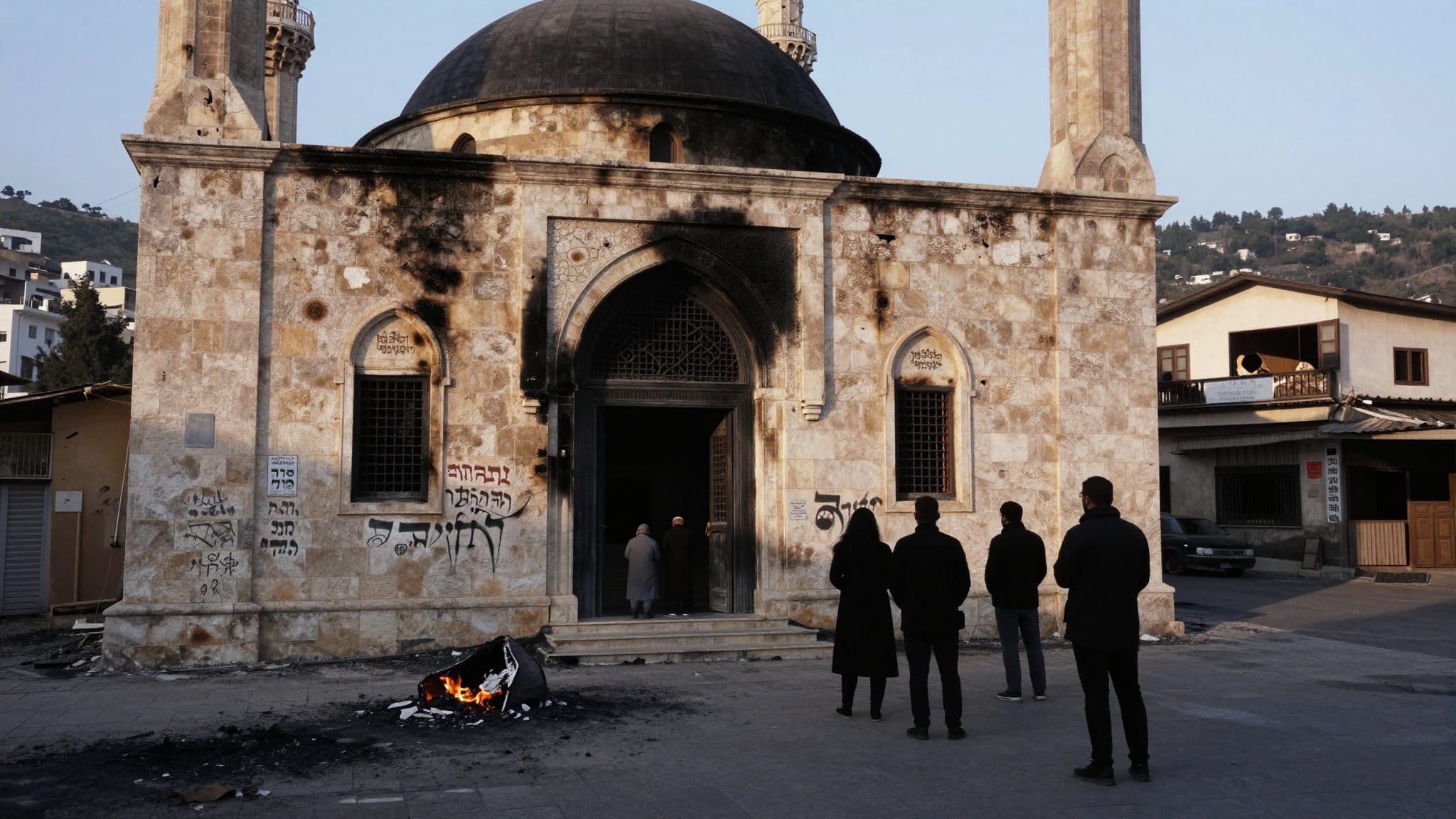 Arson attack on mosque in At-Tuwani – Investigation against settlers in the West Bank