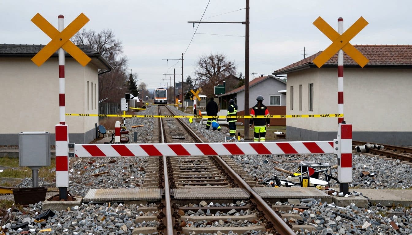 Car hit by train: Accident at level crossing near Premstätten