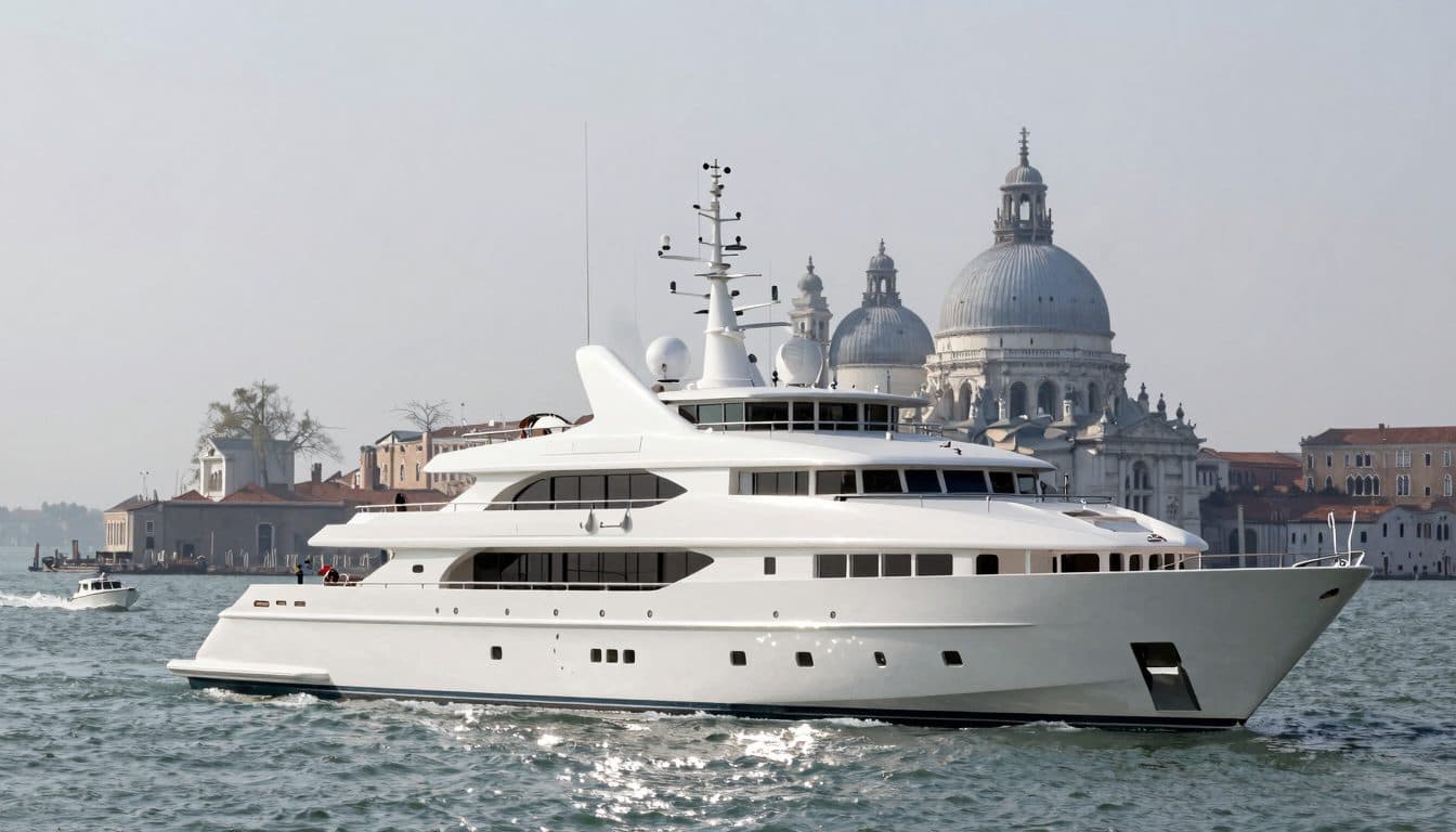 US Ambassador Fertitta's Mega-Yacht Arrives in Venice – Protests Accompany the Visit