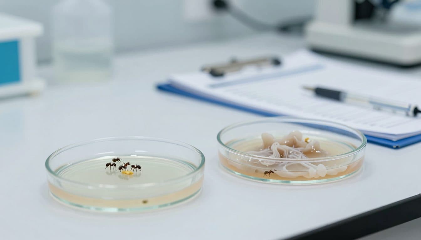 Graz Study: Caffeine Slows Fungal Infection in Ants and Prolongs Their Activity