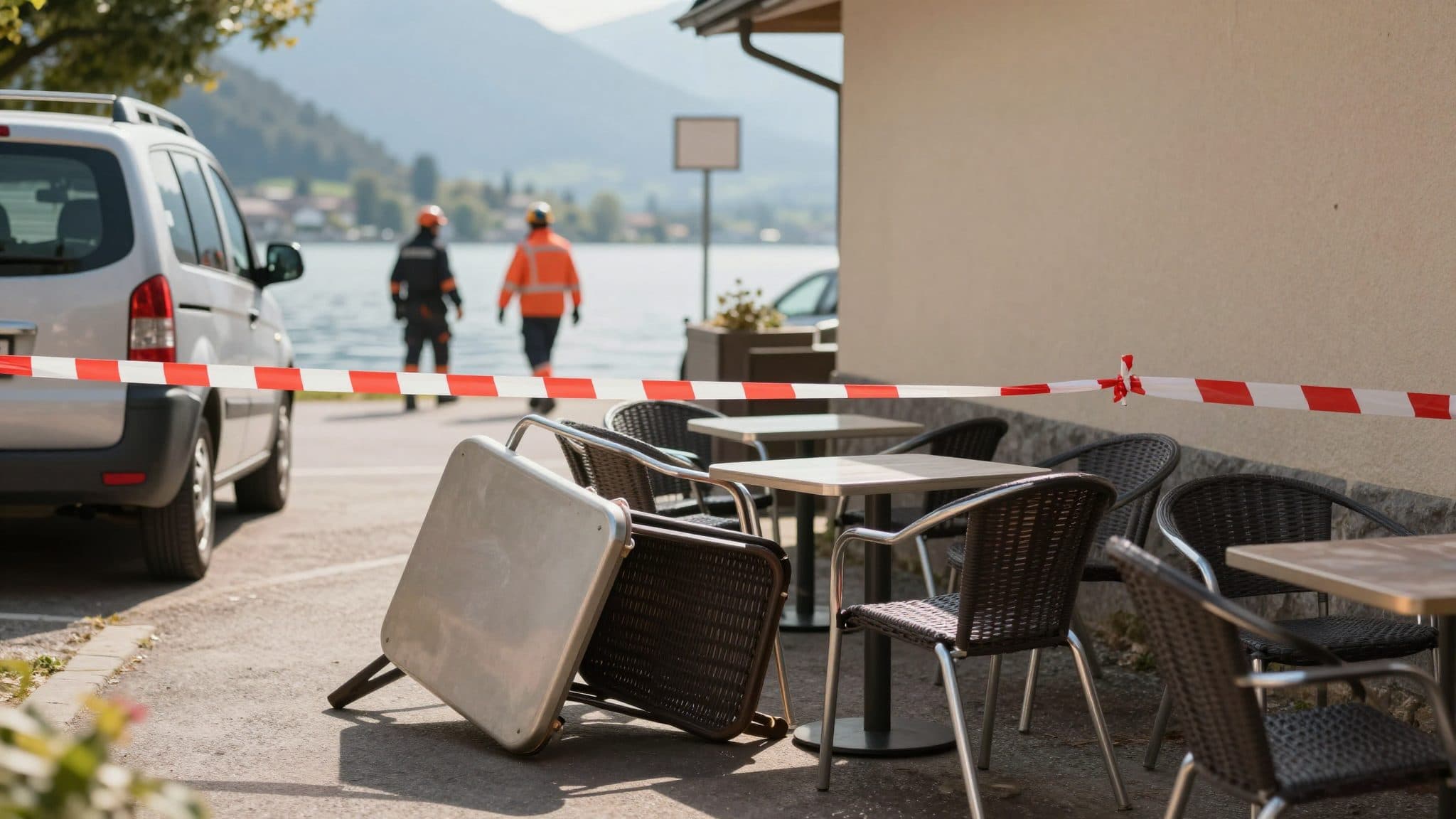 Car drives into café's outdoor seating area in Velden: eleven people injured