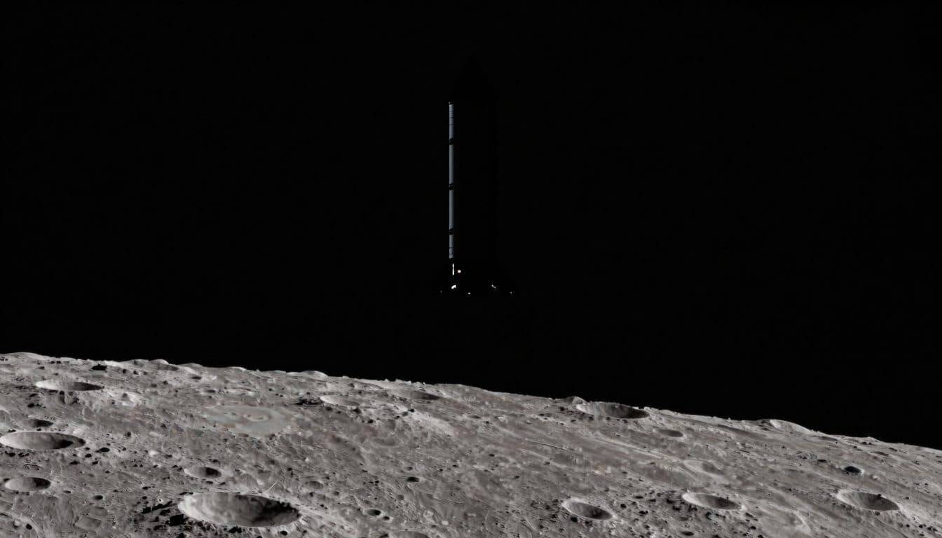 SpaceX rocket upper stage expected to crash into the Moon unplanned in August