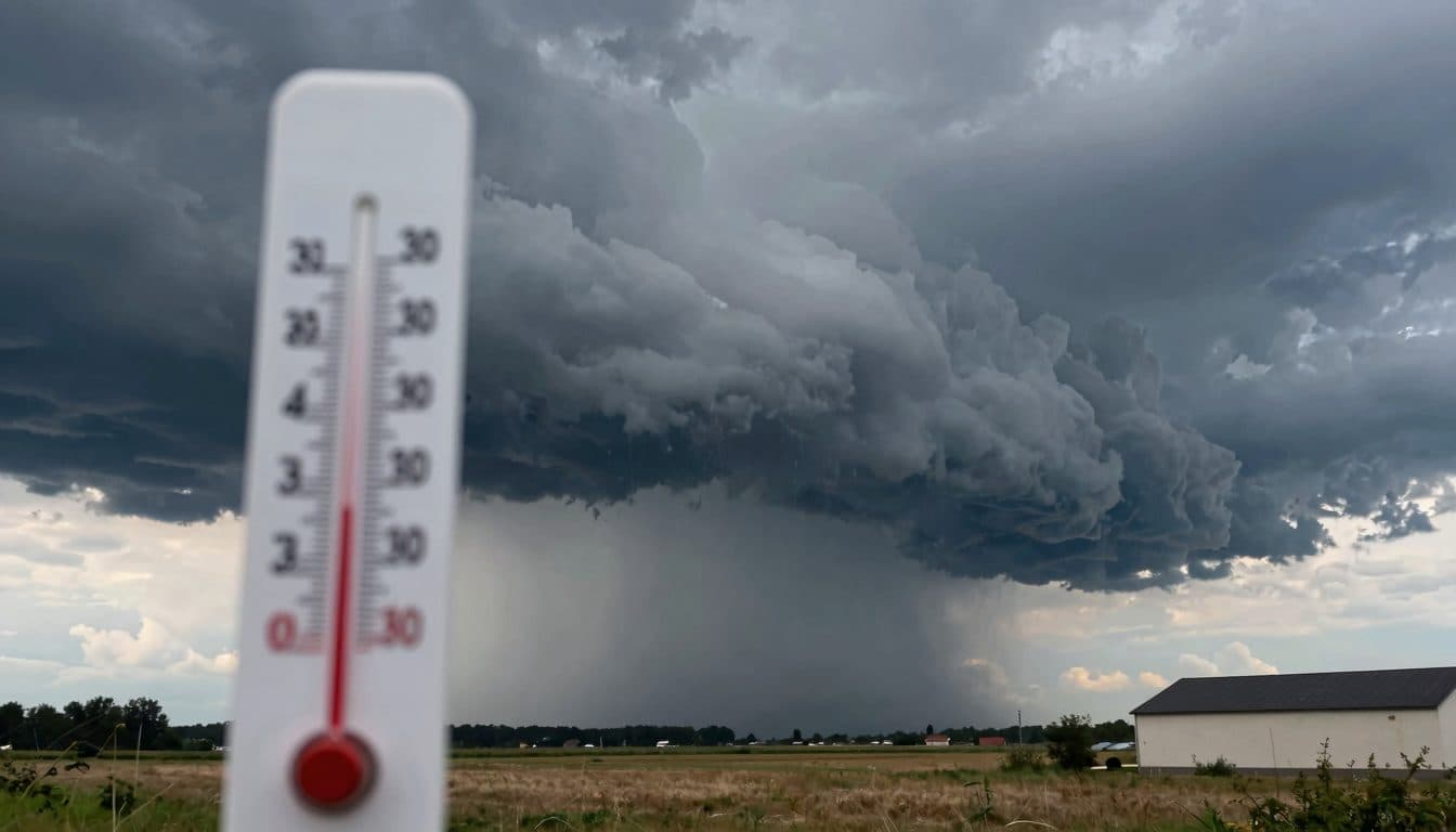 After heat wave with 38 degrees, severe weather and thunderstorms are announced for Germany