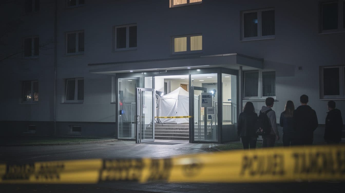 Knife Attack in Bielefeld Student Dormitory: 23-Year-Old Arrested