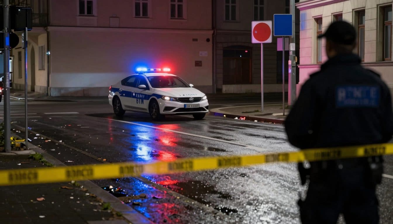 24-year-old under the influence of cocaine flees from police in Vienna and rams patrol car
