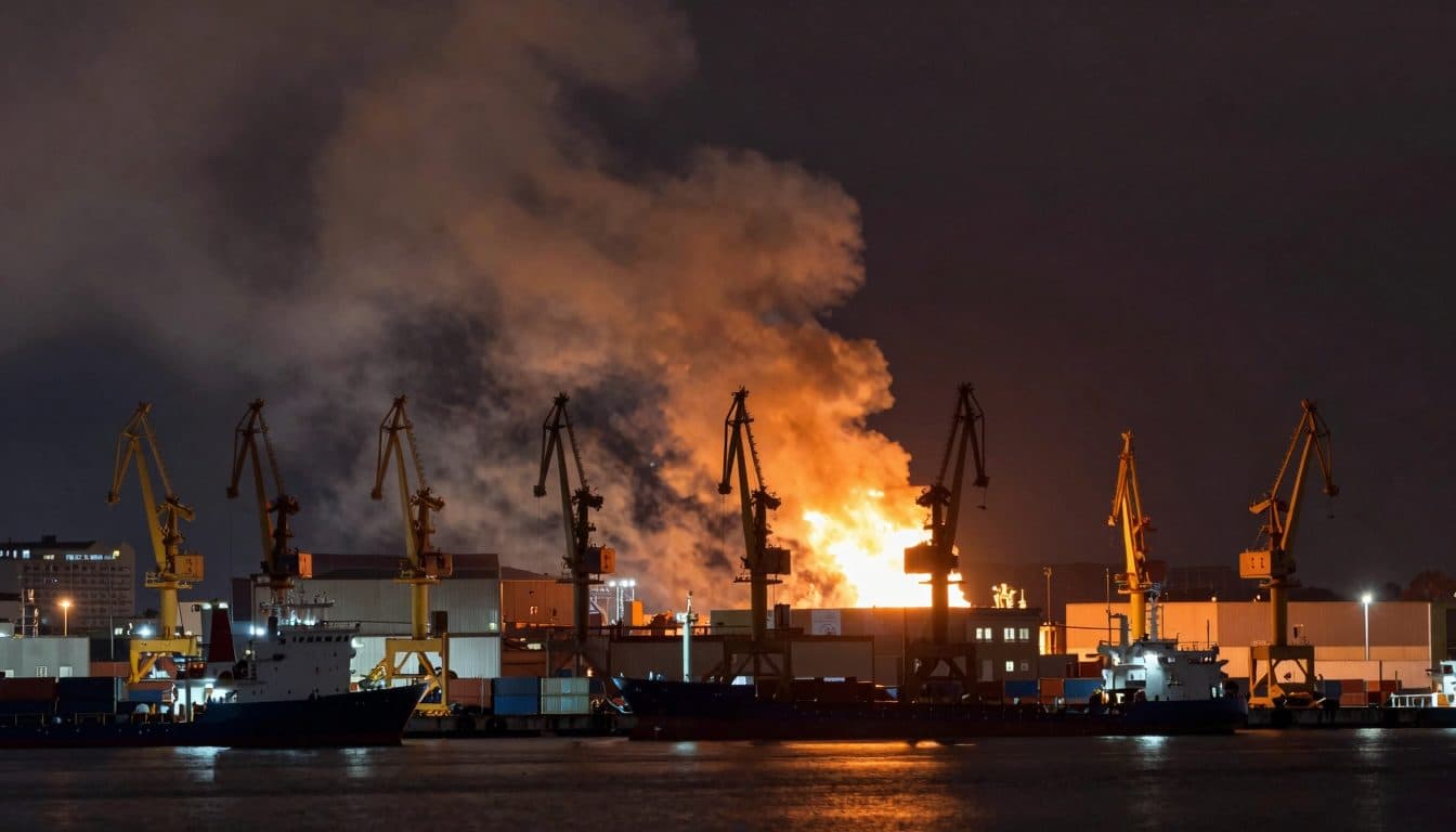 Russian Air Attack on Odessa Claims at Least Three Dead and Six Injured