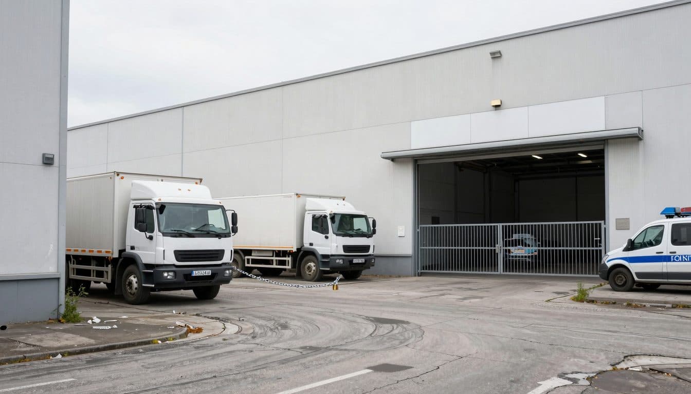 Illegal Workshop Cleared in Vienna-Floridsdorf