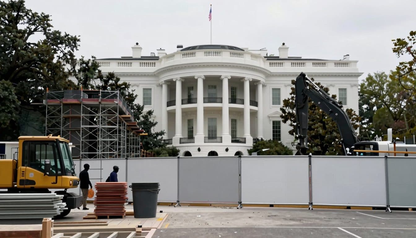 US Supreme Court Allows Continuation of Trump's Ballroom Construction at the White House