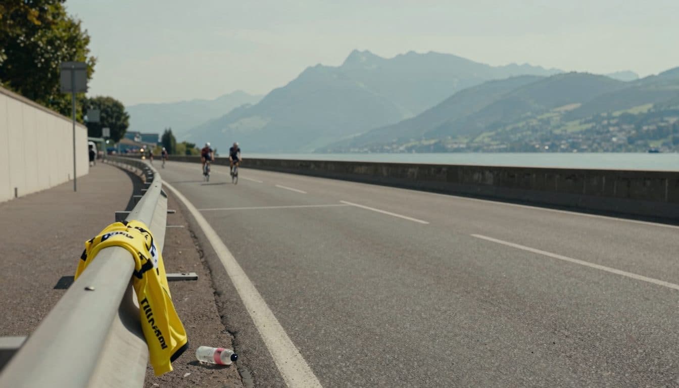 Evenepoel wins Tour de France time trial, Lipowitz withdraws after crash
