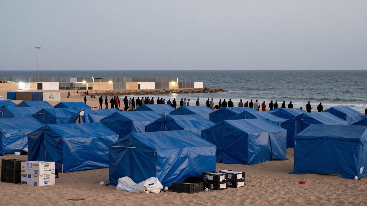 Situation at Temporary Camps in Ceuta Worsens – Thousands of Migrants Endure Harsh Conditions
