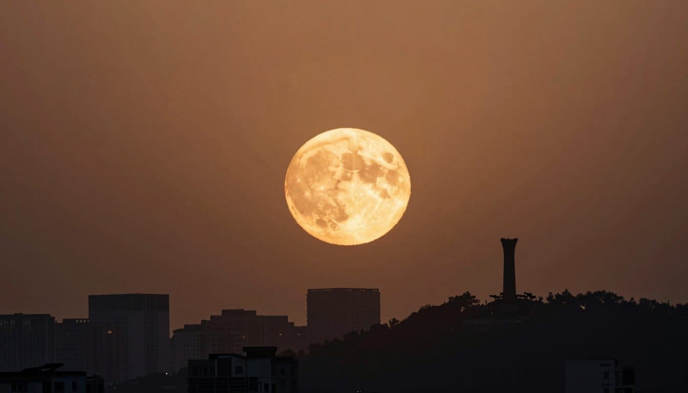 Strawberry Moon Shines Over Germany – June Full Moon Opens the Summer
