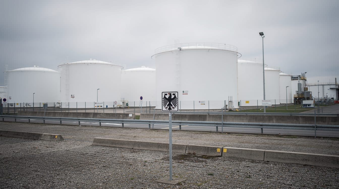 Germany's released oil reserves nearly depleted, Economics Ministry says