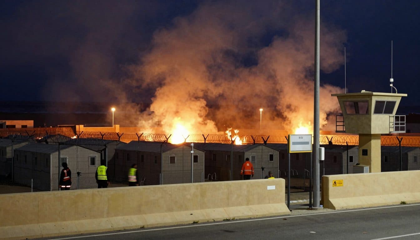 Fire in Migrant Camp in Ceuta: Situation and Reactions
