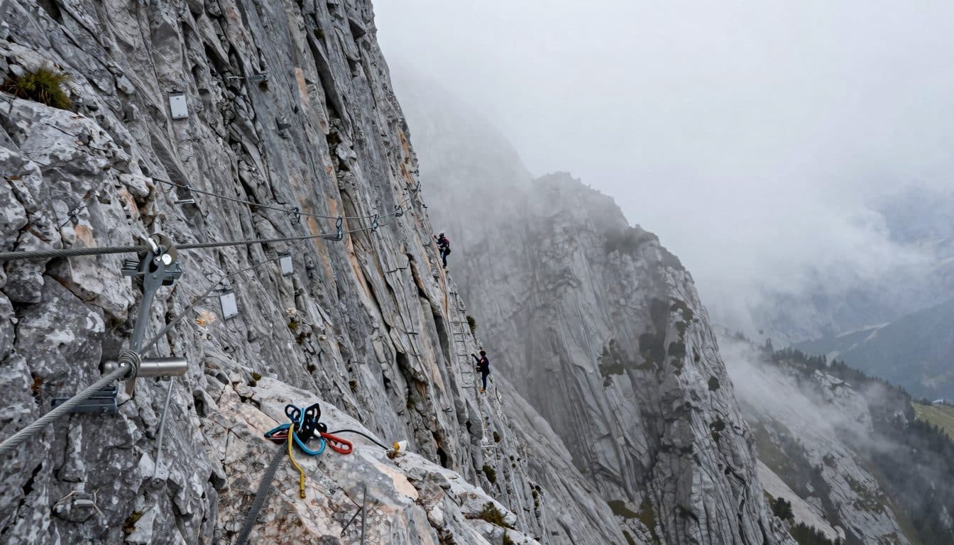 Fatal Alpine Accident on the Mindelheim Via Ferrata: German Tourist Falls Around 100 Meters