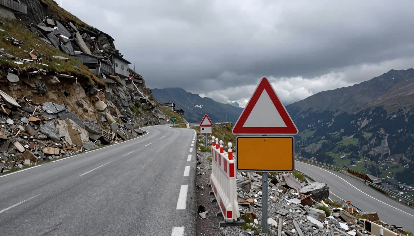 Kaunertal Glacier Road to be Open to Traffic Again from Tuesday Following Mudslides