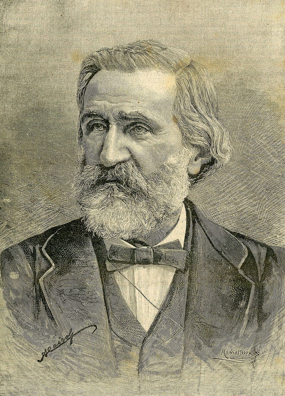 Giuseppe Verdi xilografia